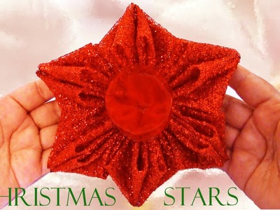 Como hacer estrellas - how to make Christmas stars