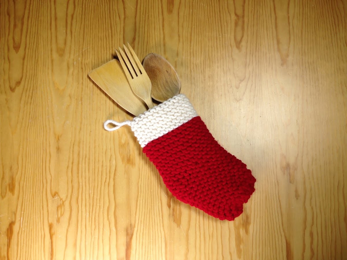 Cómo tejer con telar un calcetín para Navidad (Tutorial DIY)
