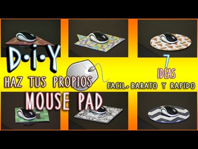 DIY: MOUSE PAD | FÁCIL Y RÁPIDO