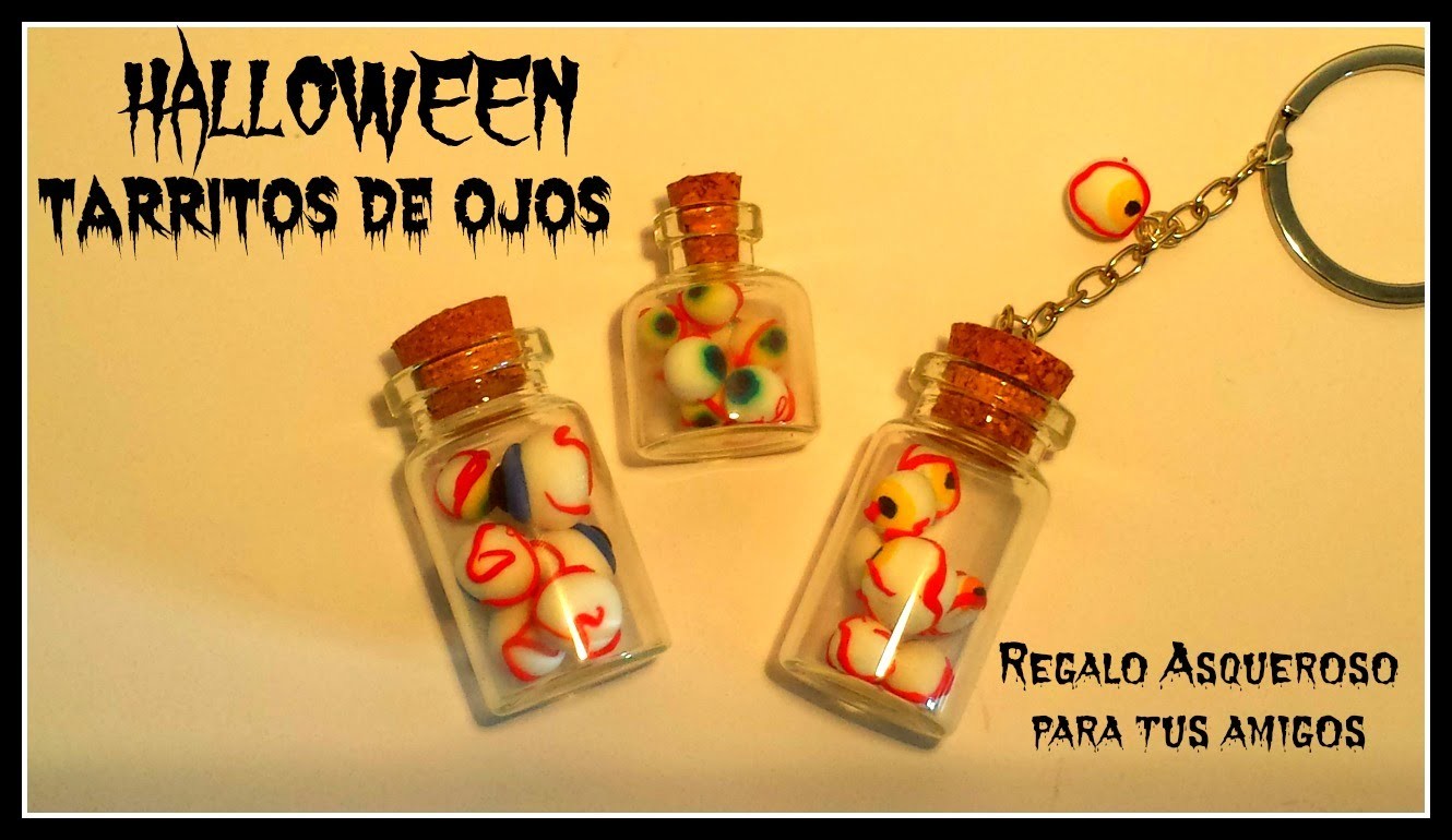 ☆ HALLOWEEN: TARRITOS DE OJOS ASQUEROSOS. es.PandaHall.com ☆
