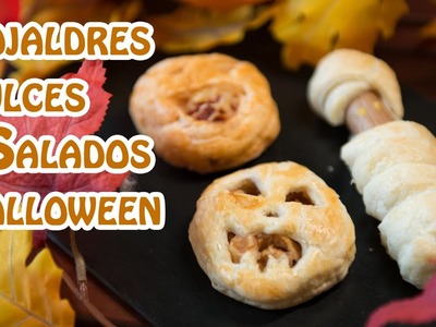 Hojaldres Dulces y Salados Halloween, Calabazas y Momias