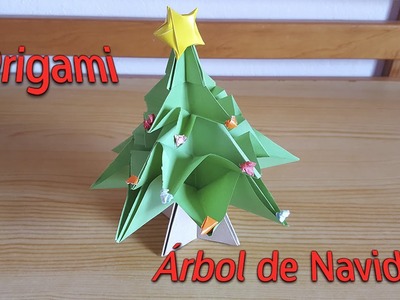 Origami - Árbol de Navidad