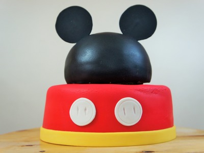 PASTEL DE MICKEY MOUSE - BAKING DAY