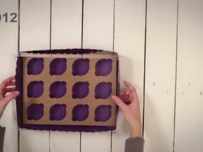 Cajas para 12 Cupcakes - Vídeo de montaje ref. 3012 SelfPackaging