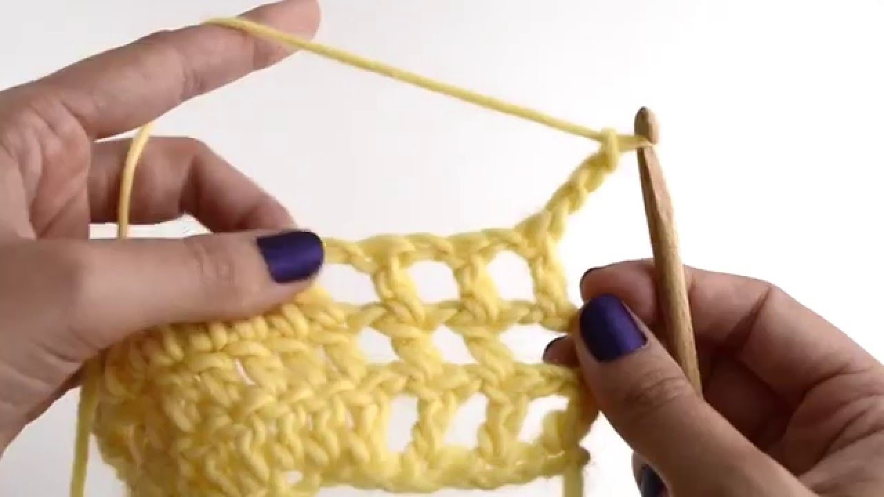 Cómo tejer punto Filet Squares en crochet | WE ARE KNITTERS