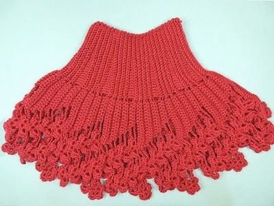 Crochet : Capa - Cuello