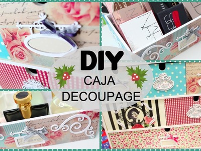 DIY Caja DECOUPAGE ⎮lunae