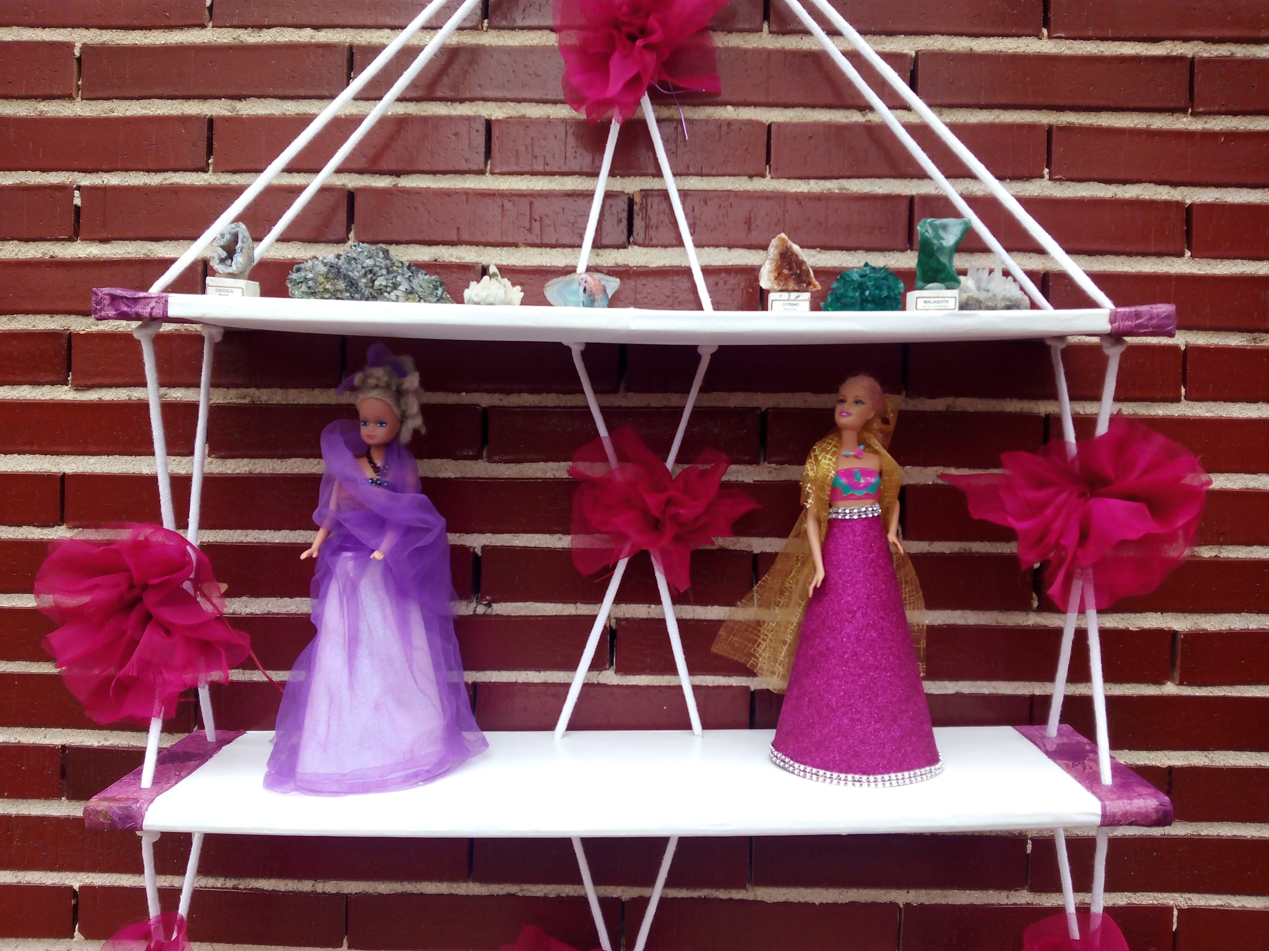 DIY ESTANTERÍA DE CARTÓN RECICLADO MUY ECONOMICO  1ª