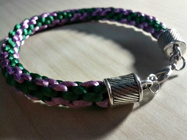 DIY Pulsera con el DISCO KUMIHIMO