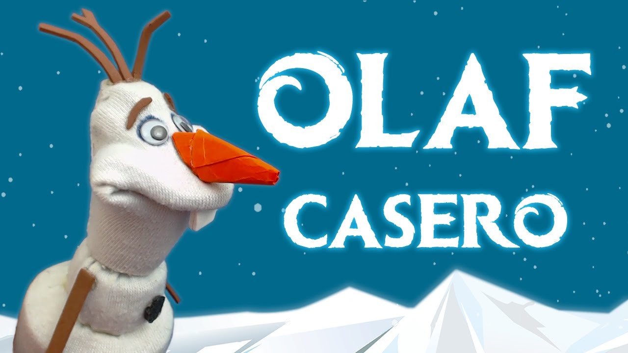 Olaf de Frozen casero, cómo se hace