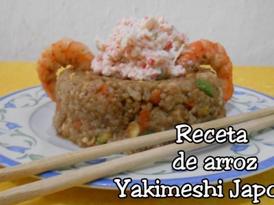 Receta de arroz Yakimeshi facil