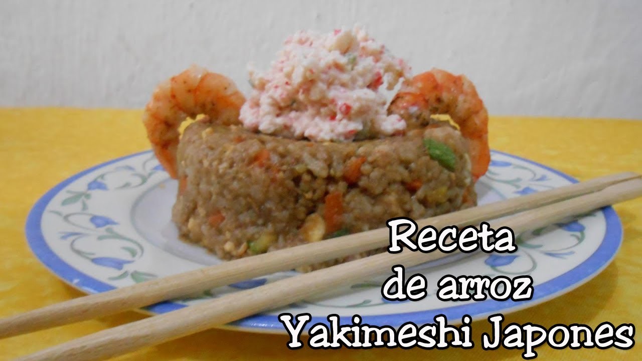 Receta de arroz Yakimeshi facil