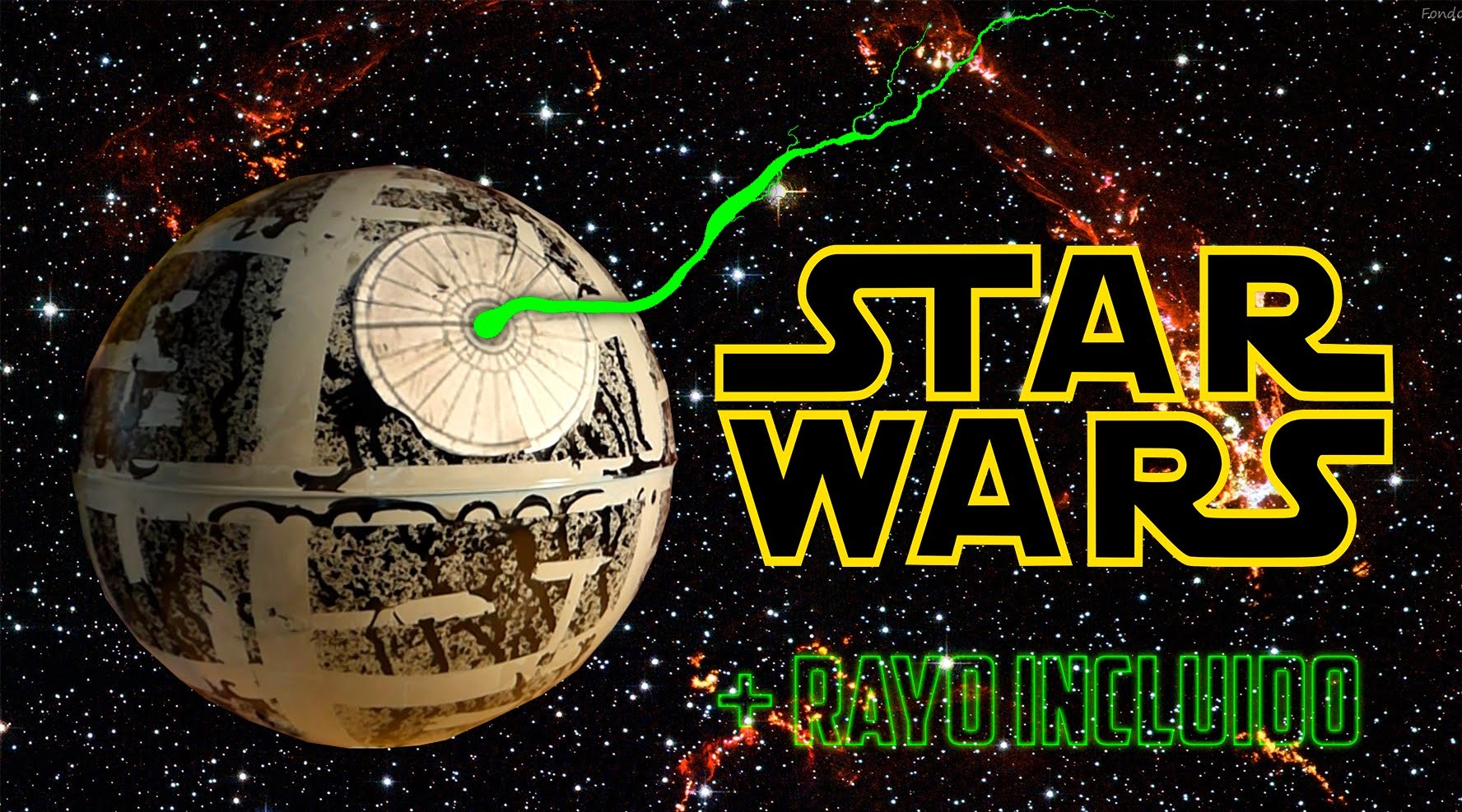 Cómo hacer la Estrella de la Muerte de Star Wars