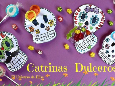 Cómo hacer una Catrina Dulcero para el Día de los Muertos, Day of the Dead Crafts