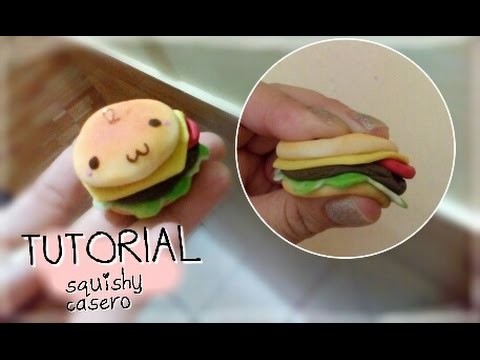 DIY Squishy hamburguesa