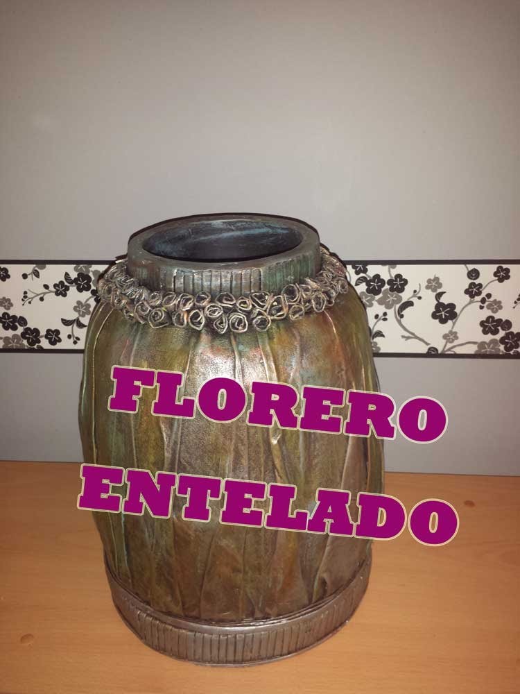 Florero Entelado