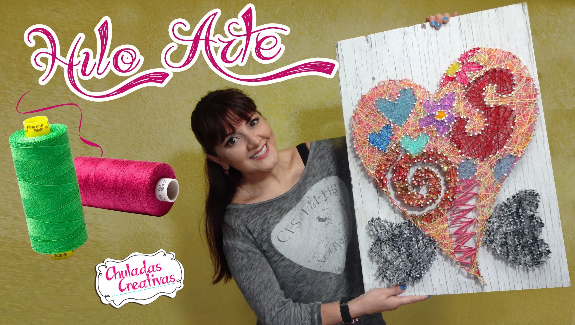 Hilo Arte :: Chuladas Creativas :: Hilando Corazones muy Decorativo Hilorama