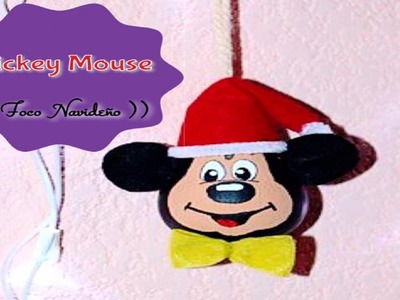 Mickey Mouse (( Foco Navideño ))