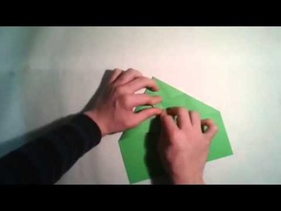Como hacer un avion de papel planeador  [Origami - Papiroflexia]