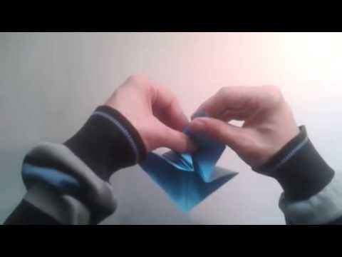 Como hacer un pájaro de origami Twitter Bird  [Origami - Papiroflexia]