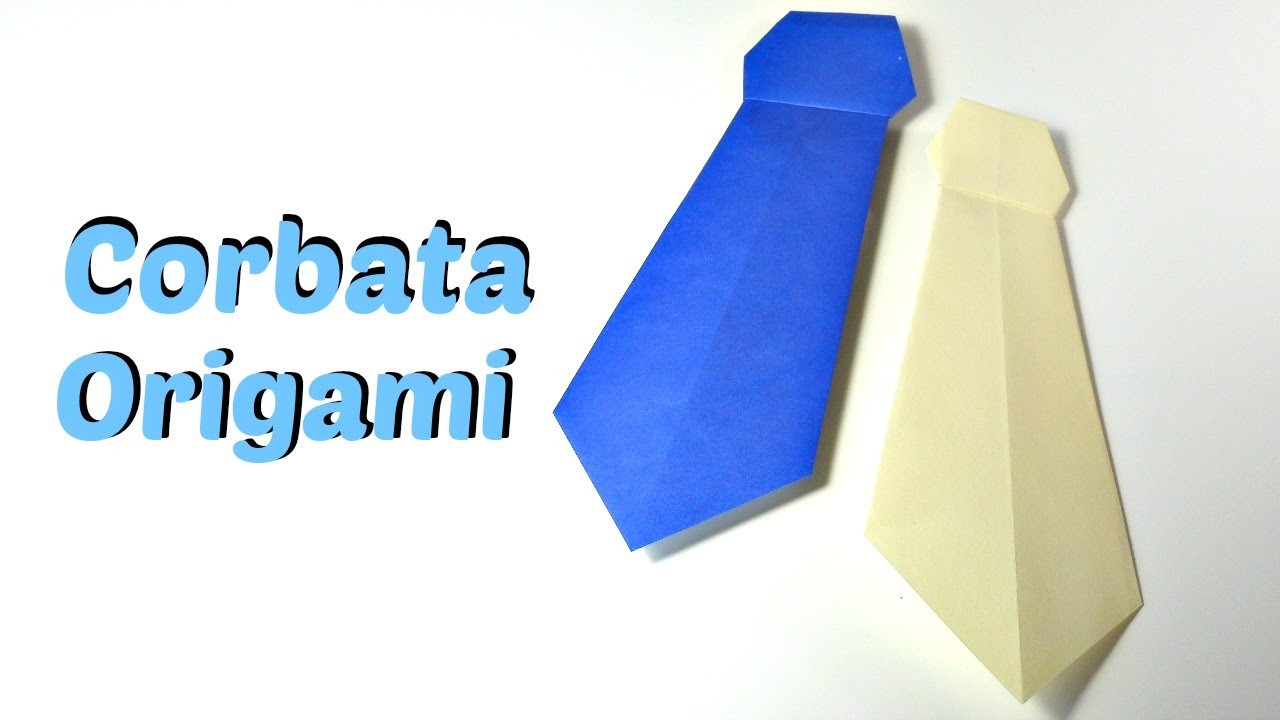 Cómo hacer una corbata de origami | Mundo@Party