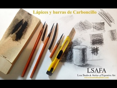 Preparación de materiales para el Curso de Dibujo Bargue Gérôme