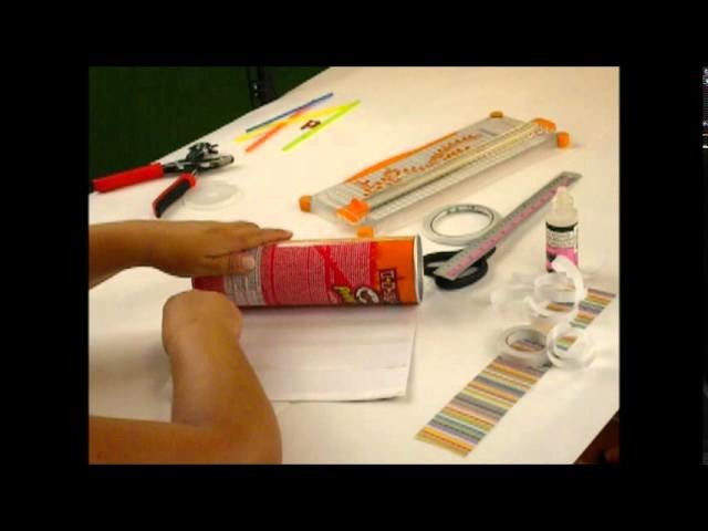 Tutorial Envase Pajitas con material reciclable