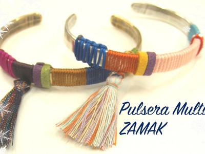 Abalorios - Pulsera Multicolor de Zamak