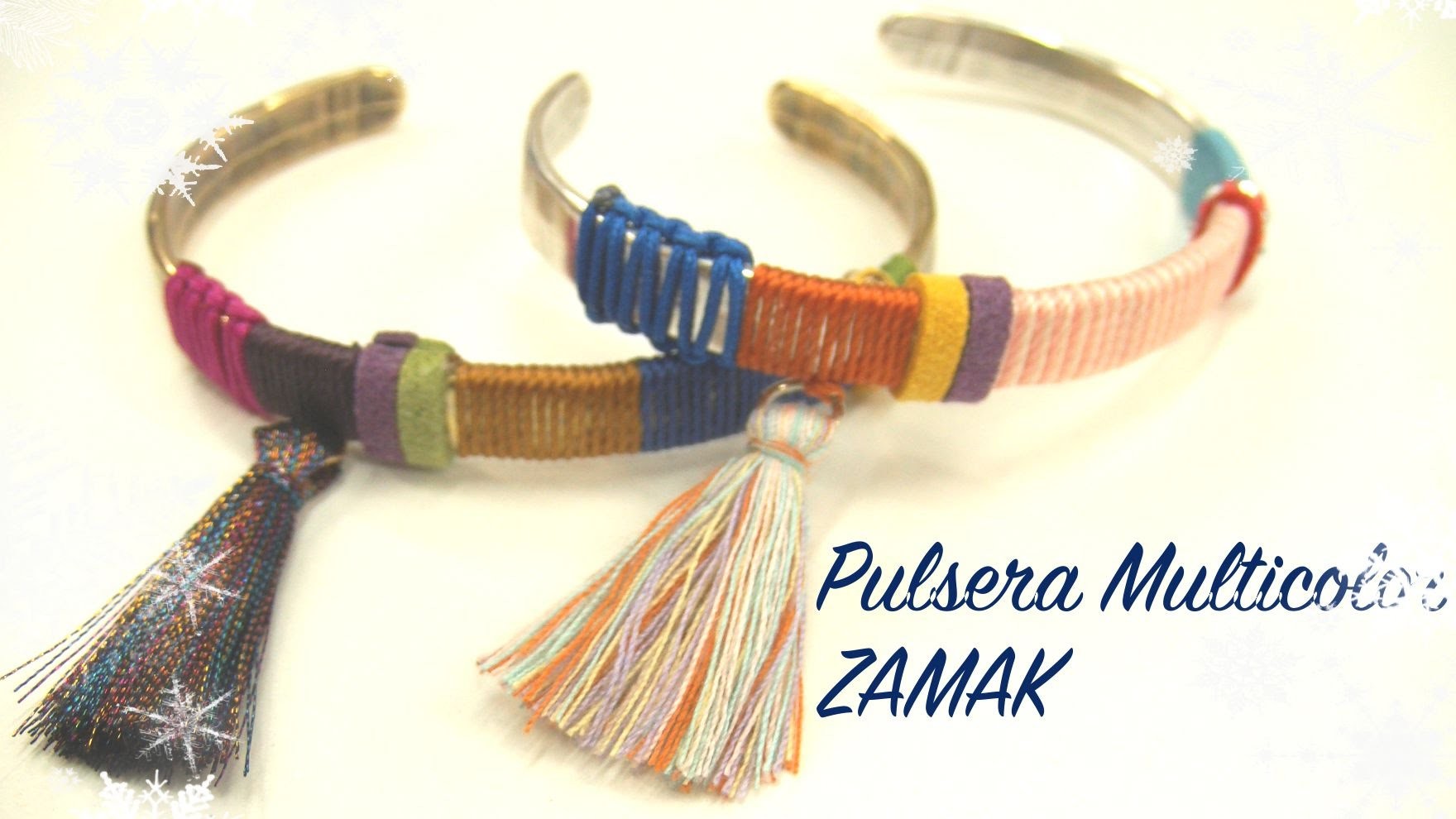 Abalorios - Pulsera Multicolor de Zamak