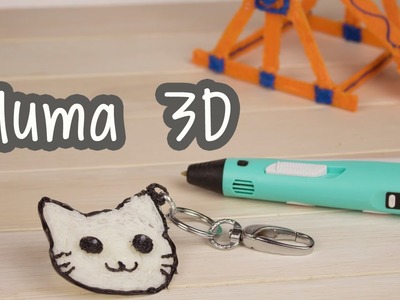 Como dibujar un gato - ¡Pluma Impresora 3D! - 3D Printing Pen | Catwalk