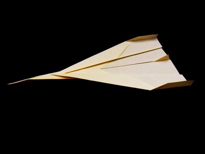 Como se hace un avion de papel tipo superjet por easy origami