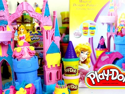 Plastilina Play Doh Magical Desig Palace+ Ft Princesa Aurora| Videos de Play-Doh