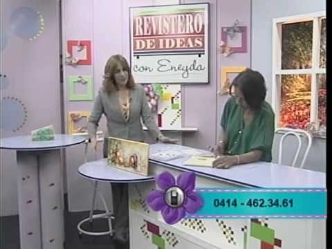 Revistero de Ideas con la Prof Mary Roa. Pintura Dactilar. Campanitas  Azules 1.3