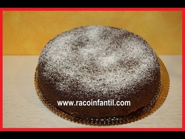 Como hacer bizcocho de chocolate fácil (www.racoinfantil.com)
