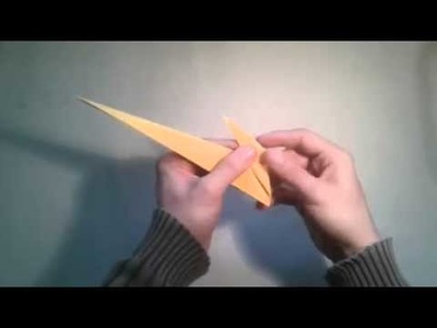 Como hacer un gato de papel facil origami  [Origami - Papiroflexia]
