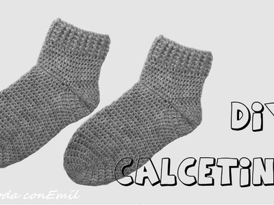 Cómo tejer calcetines o medias en crochet