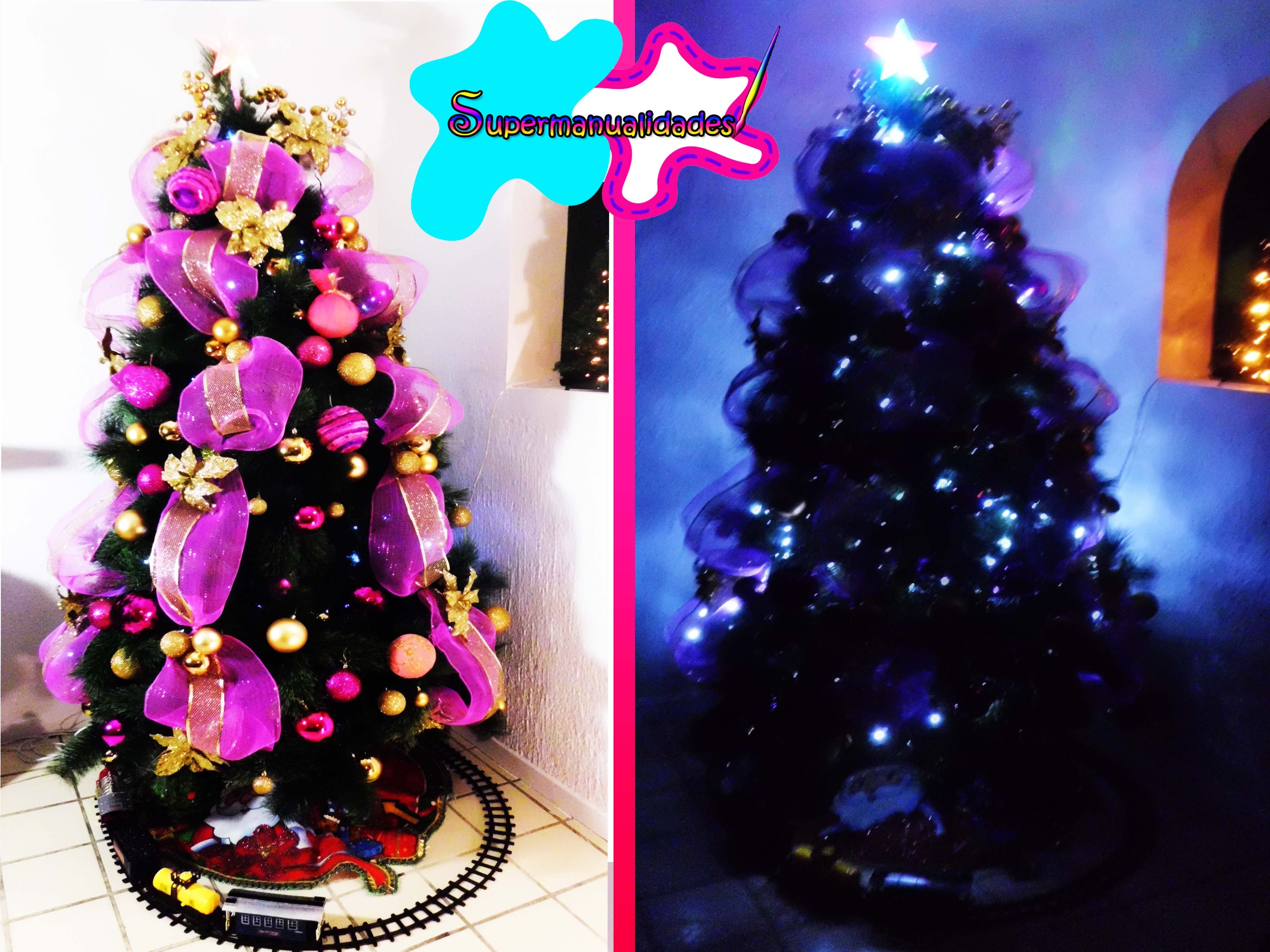 Decorando mi pinito navideño (Rosa y Dorado) 2015 