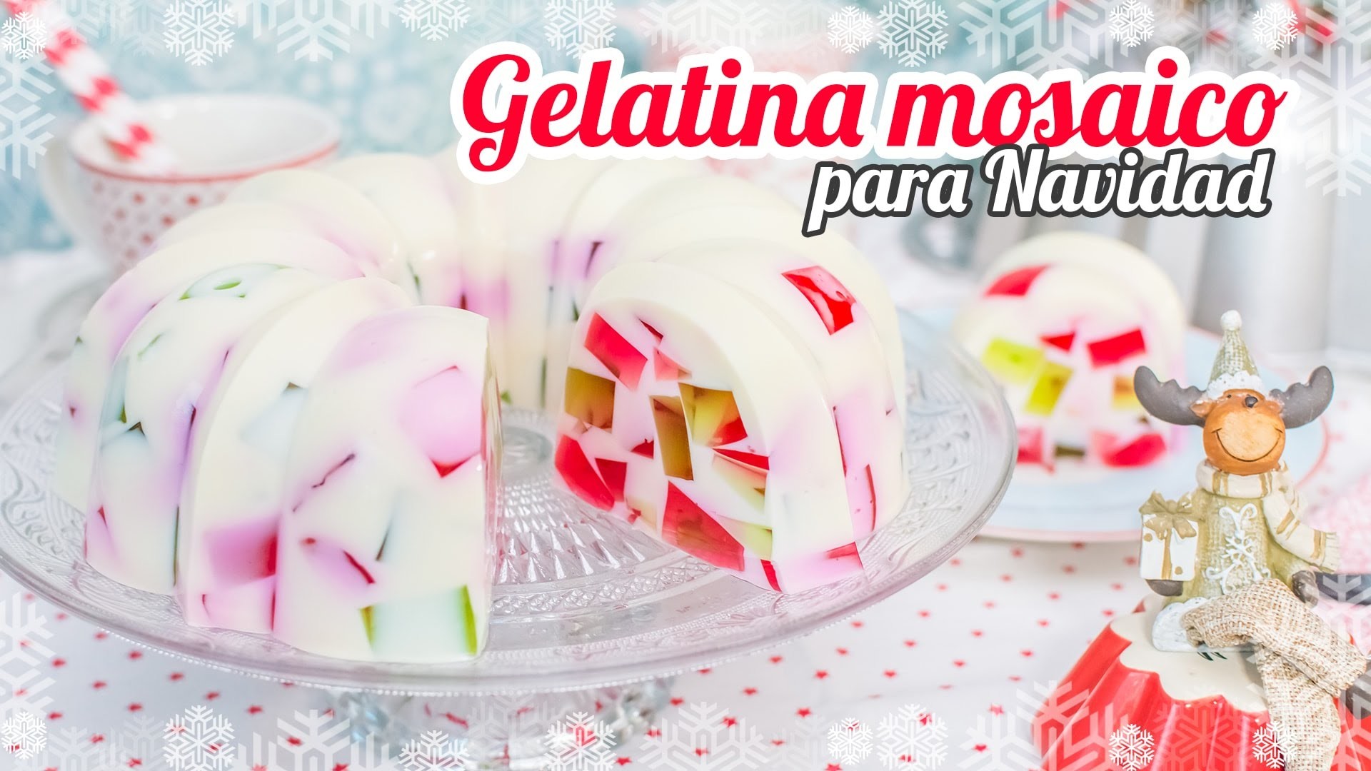 Gelatina mosaico - Especial Navidad | Quiero Cupcakes!