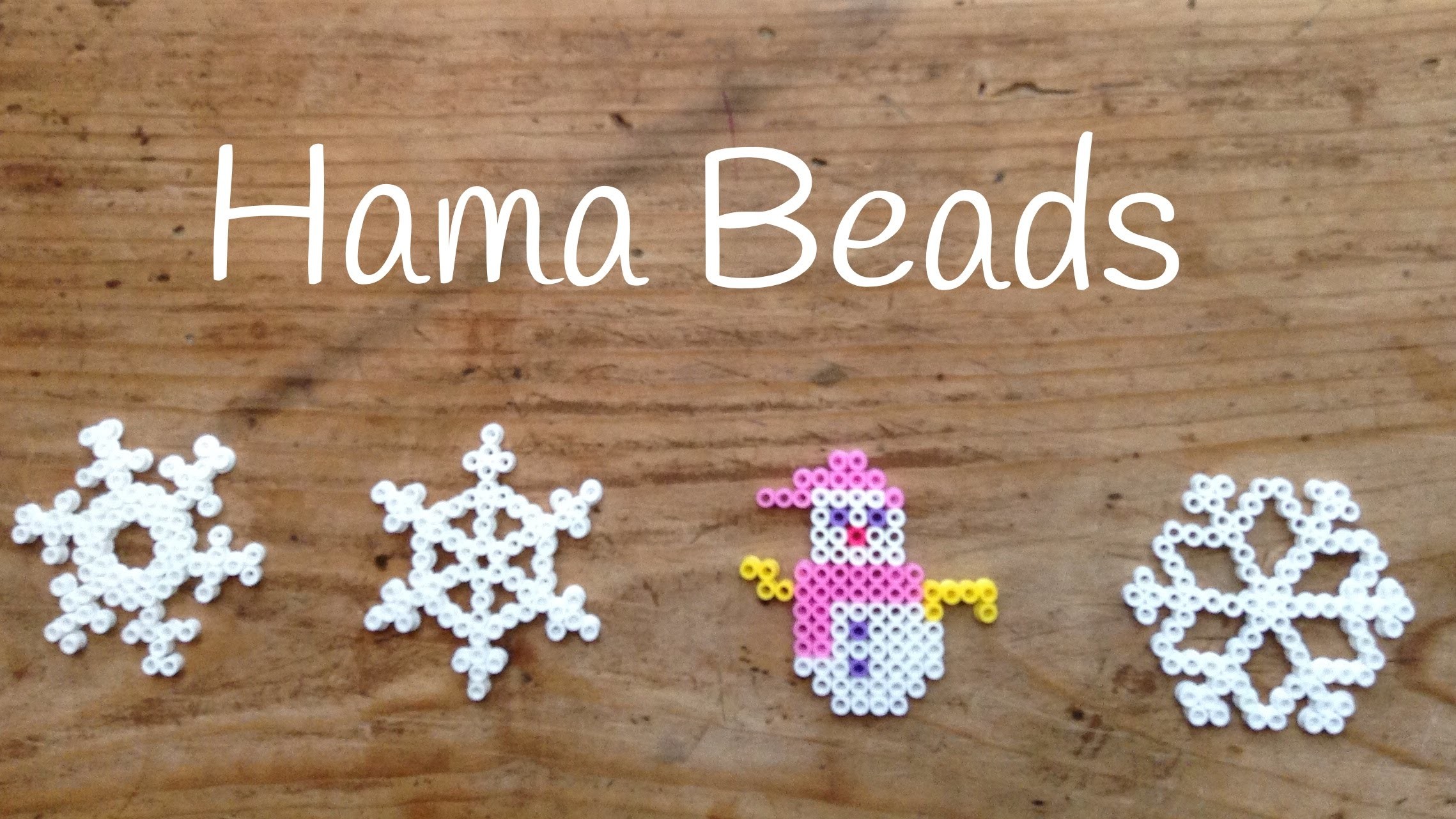 Hama beads navidad, muñeco de nieve - hama bead snowman