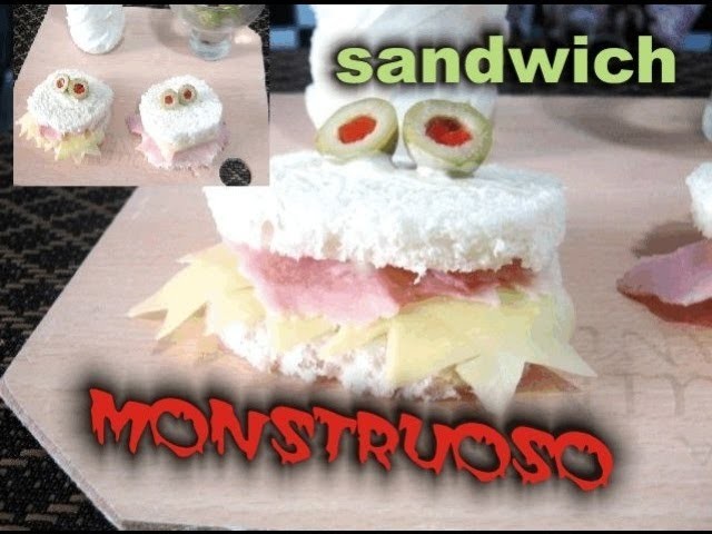 ¡sándwich monstruoso! ♥ fácil y rápido