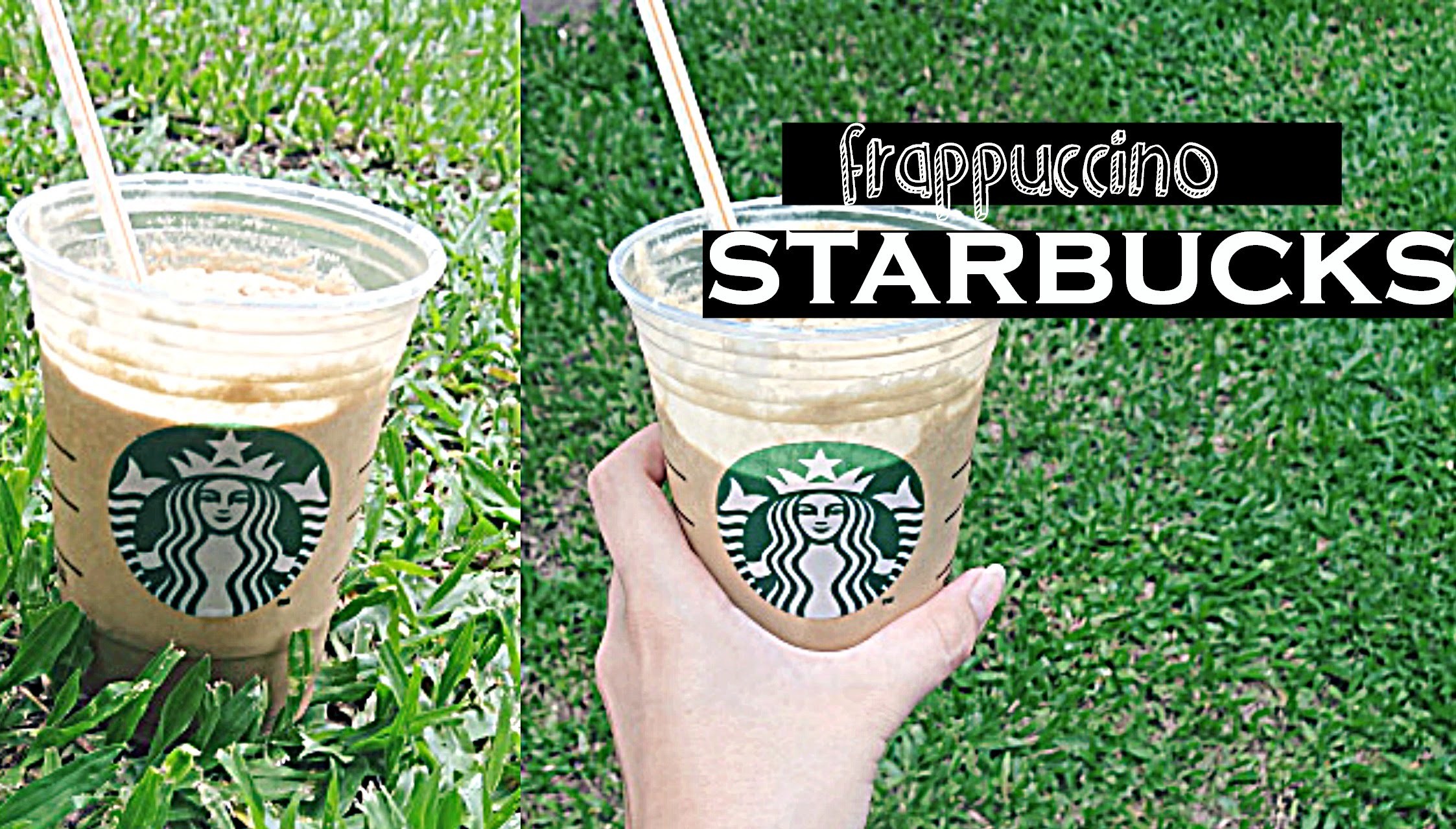 Prepara tu propio frappuccino de starbucks en casa!!