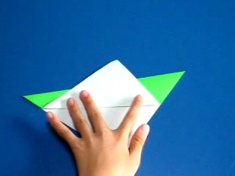 Saltamontes en origami