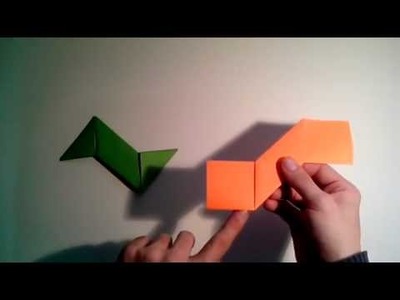 Como hacer un shuriken de papel arma de papel    [Origami - Papiroflexia]