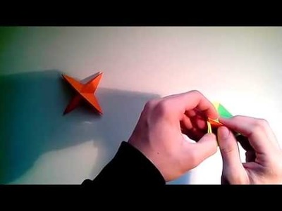Como hacer una peonza modular de papel  [Origami - Papiroflexia]