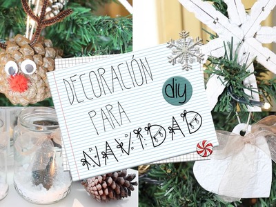 DECO PARA NAVIDAD ❄ DIY ❄ Angicupcakesblog