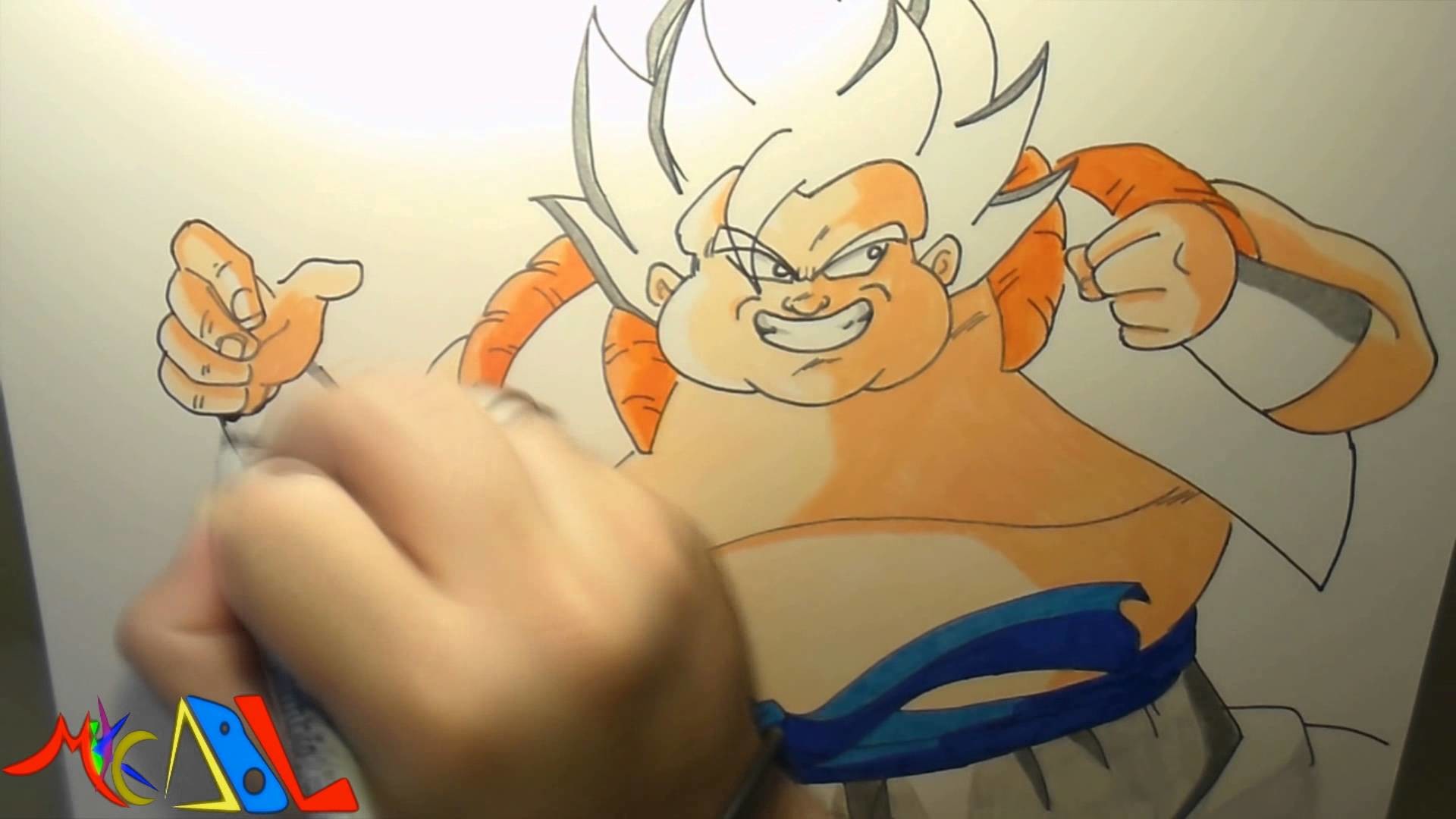 Dibujando a: Veku (El Renacer de la Fusion! Goku y Vegeta)