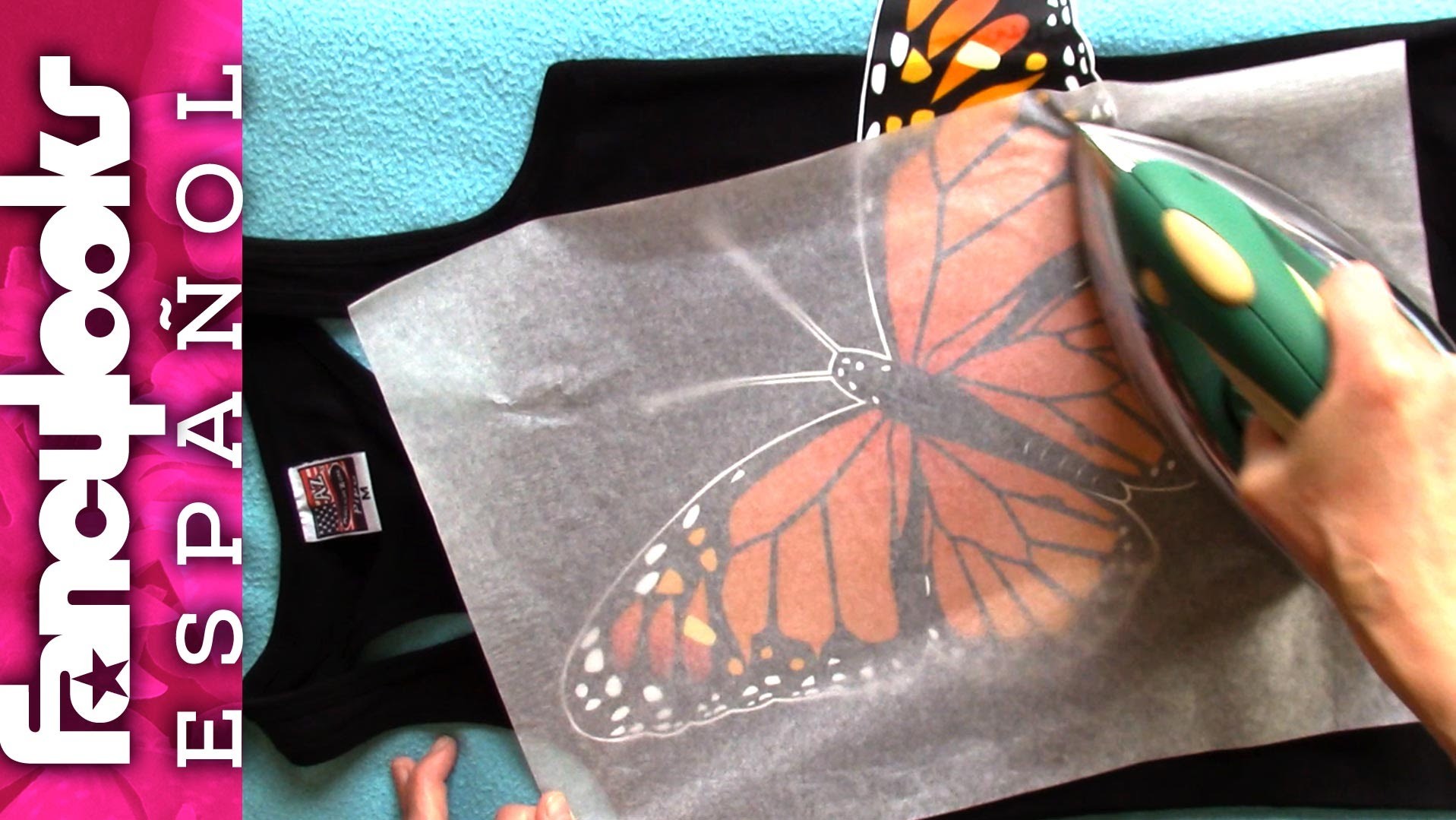 Estámpate una camiseta con mariposa - Dibujo gratis!