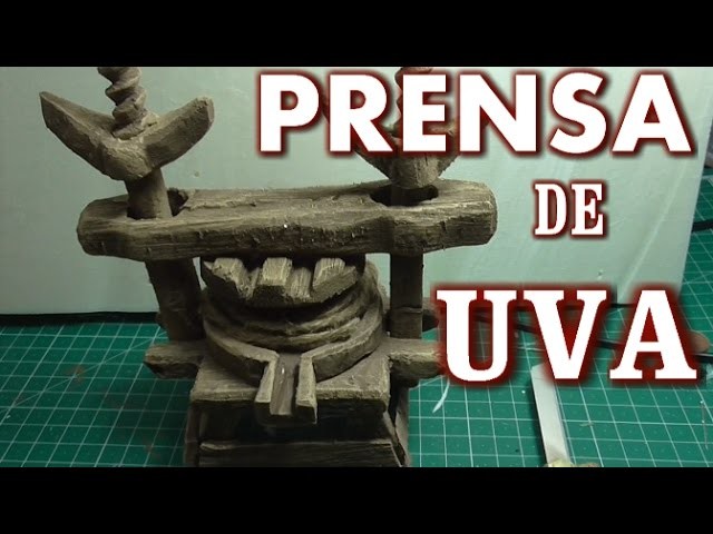 PRENSA DE UVAS COMO HACER - GRAPES FOR THE BETHLEHEM PRESS