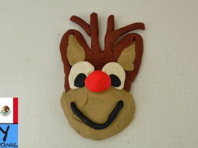 Rodolfo el reno de plastilina
