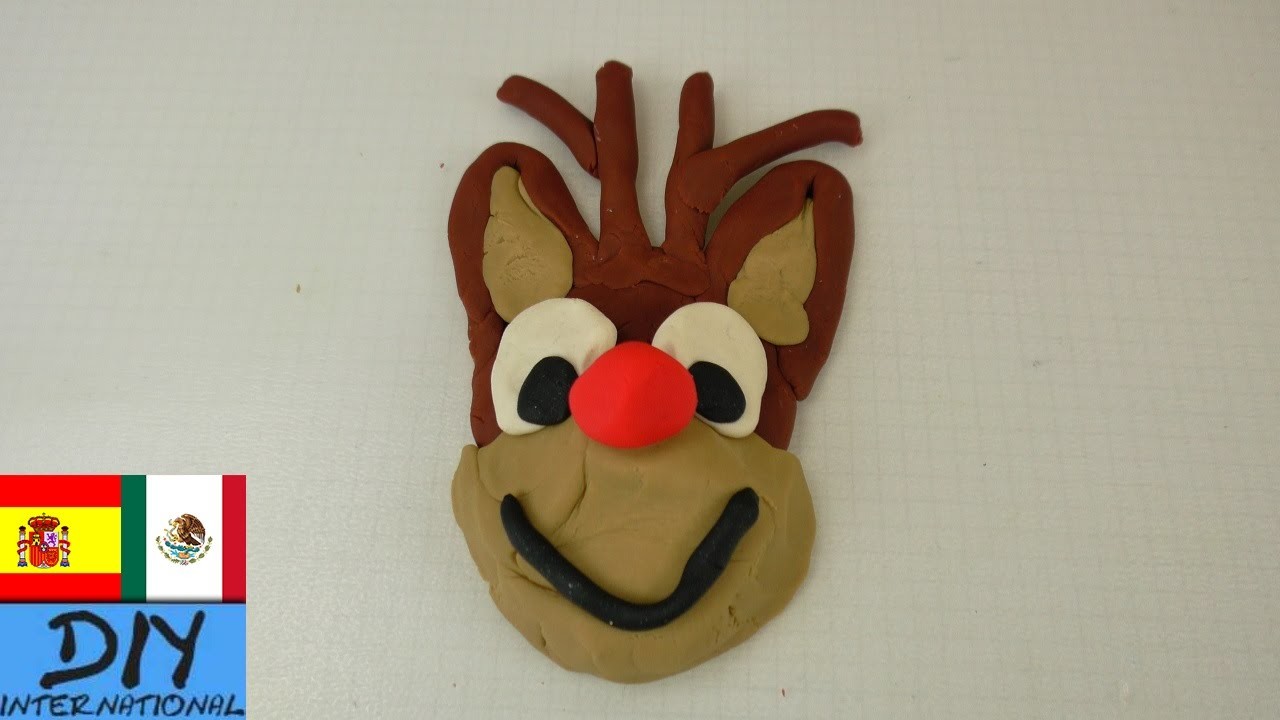Rodolfo el reno de plastilina